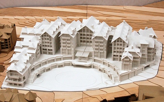 in 3D mô hình kiến trúc