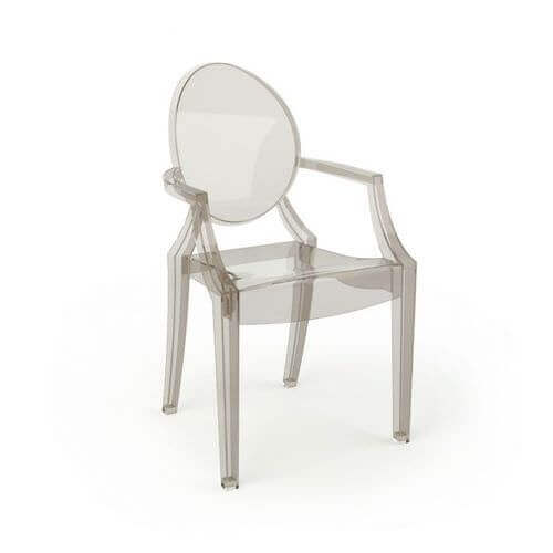 Một mô hình 3D trong suốt của một chiếc ghế