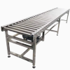 Băng chuyền con lăn kẽm, inox chạy điện tải 150kg
