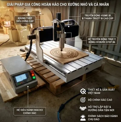 máy cnc mini router 6090