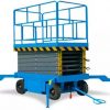 Thang nâng thủy lực có bánh xe rơ móc kéo