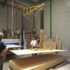 Tây nâng sản phẩm tấm dạng cần xoay