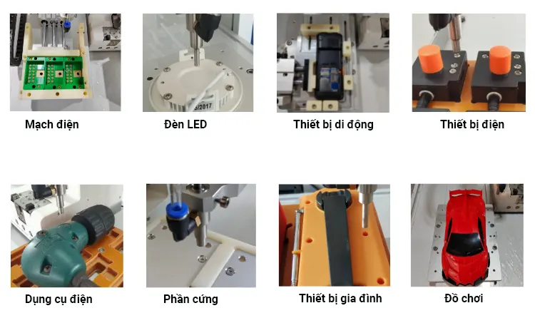 ứng dụng của máy bắn vít tự động MaxArrm