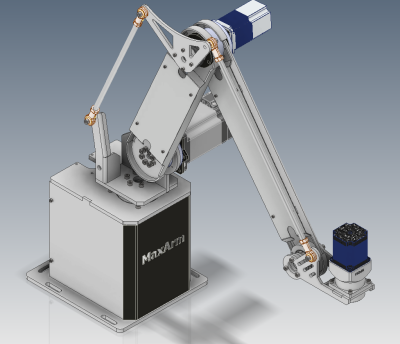 Robot 4 trục tải cao dùng cho bắn vít, mài, bốc dỡ Maxarm L750