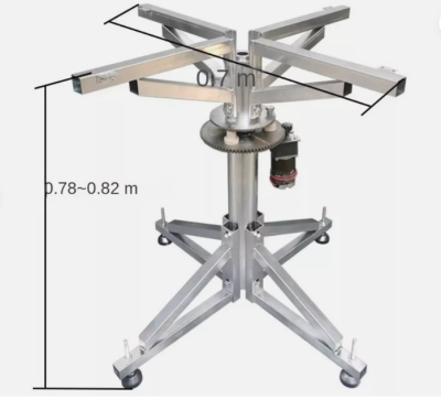 Bàn xoay tải 100kg đường kính từ 30cm