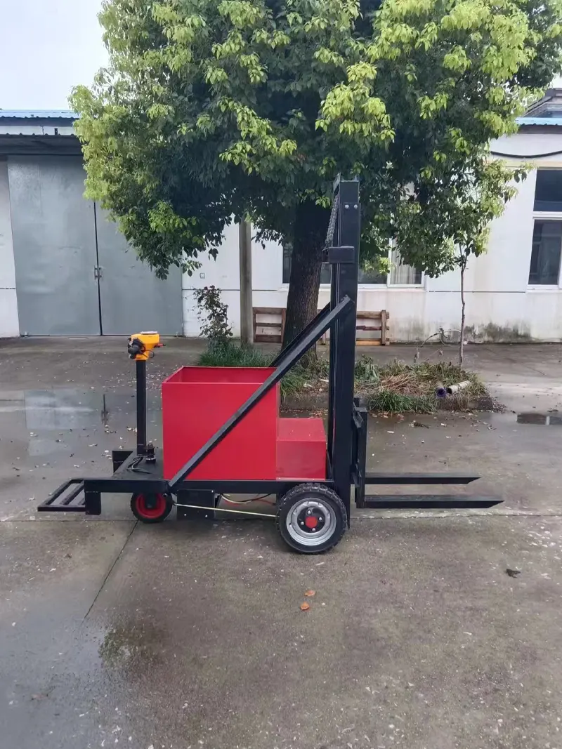 xe nâng điện đứng lái