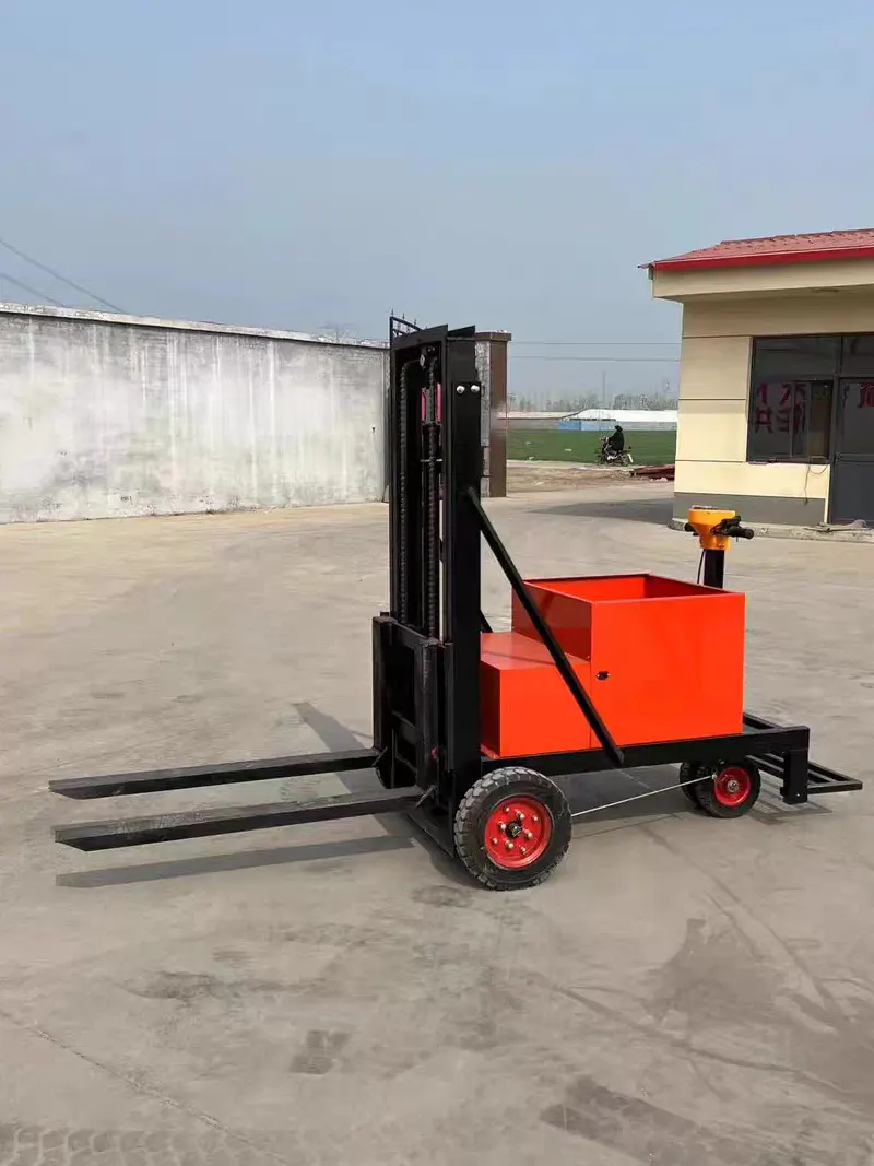 xe nâng điện đứng lái