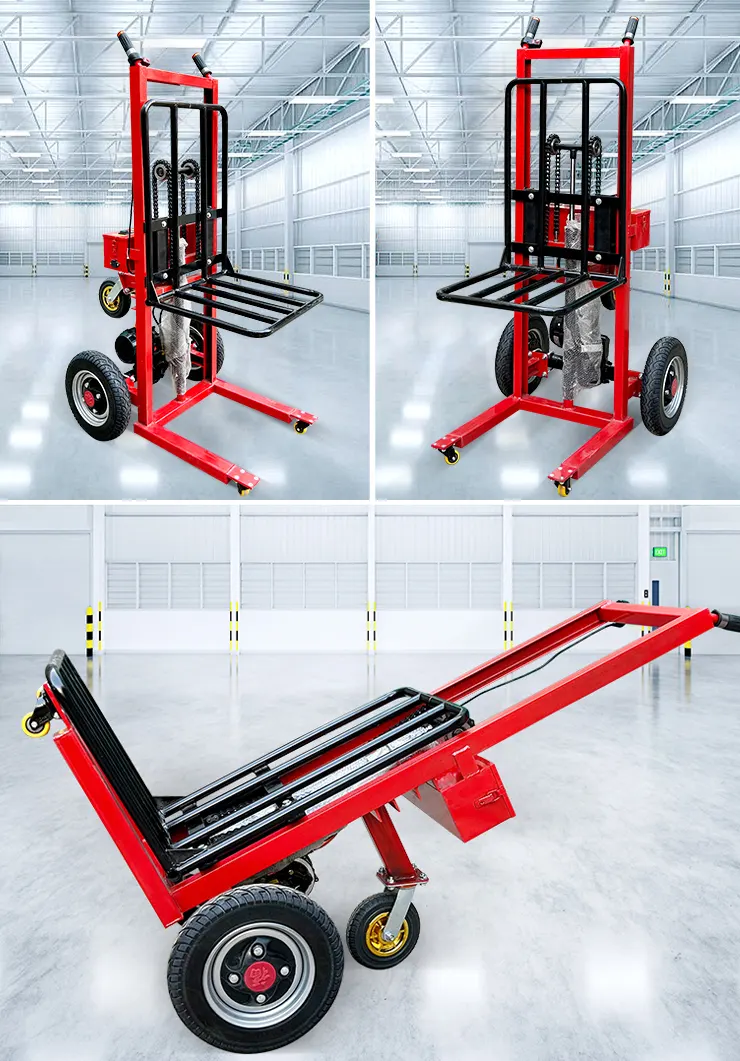 xe nâng điện đẩy hàng